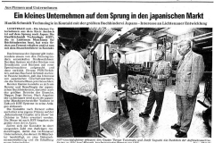 1997, FLZ-Sprung nach Japan